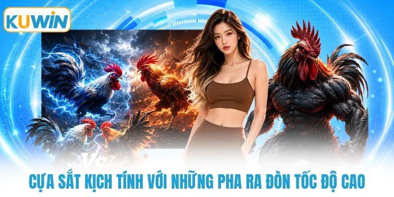 cua sat kich tinh voi nhung pha ra don toc do cao Cựa sắt kịch tính với những pha ra đòn tốc độ cao