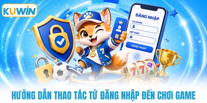 Hướng dẫn thao tác từ đăng nhập đến chơi game